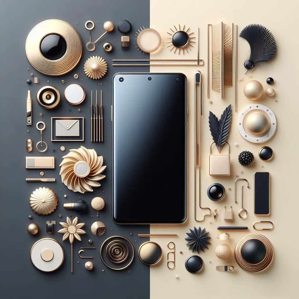 Decoration and design in Samsung phones 2